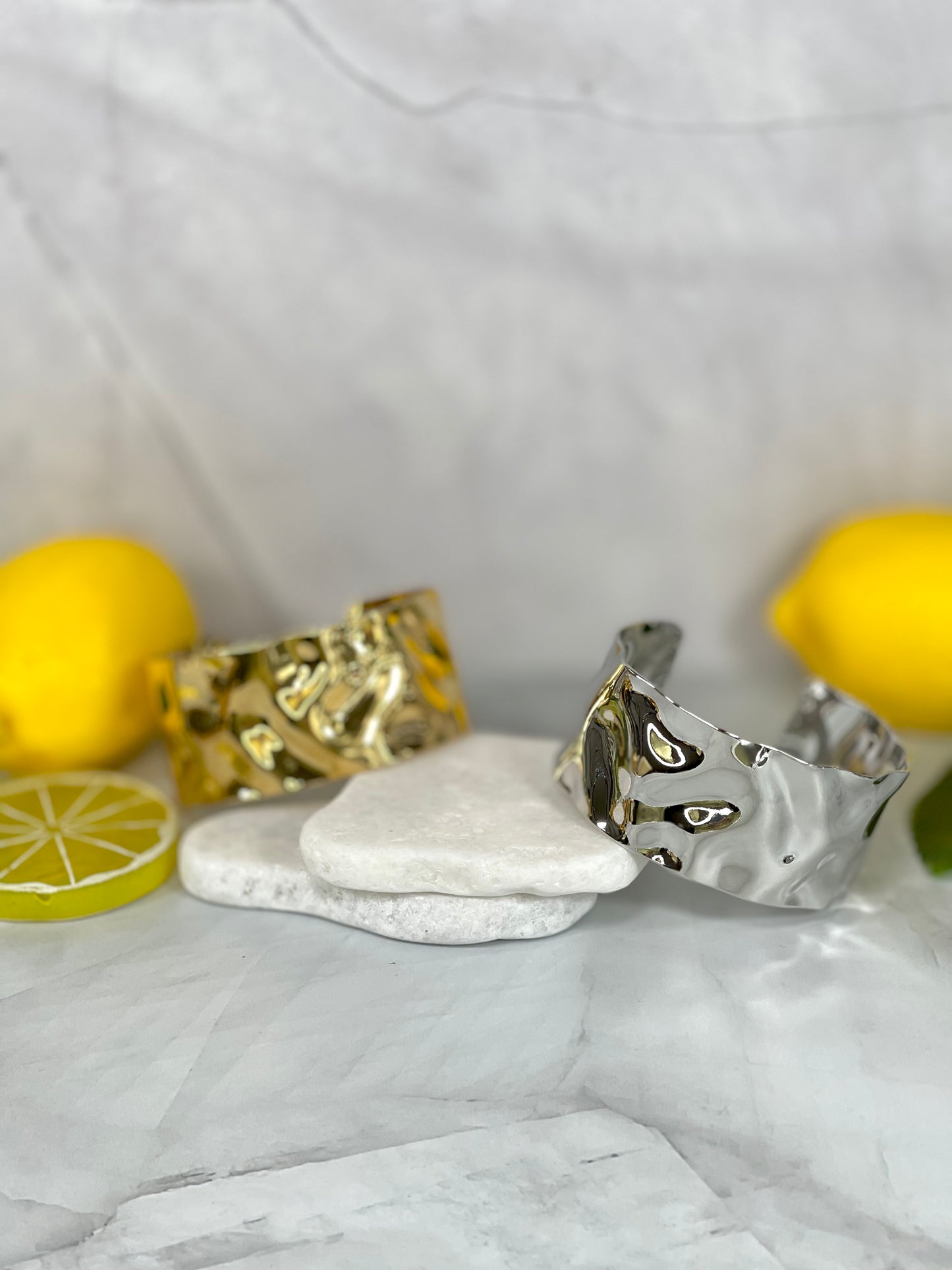 Champagne Beach Cuffs