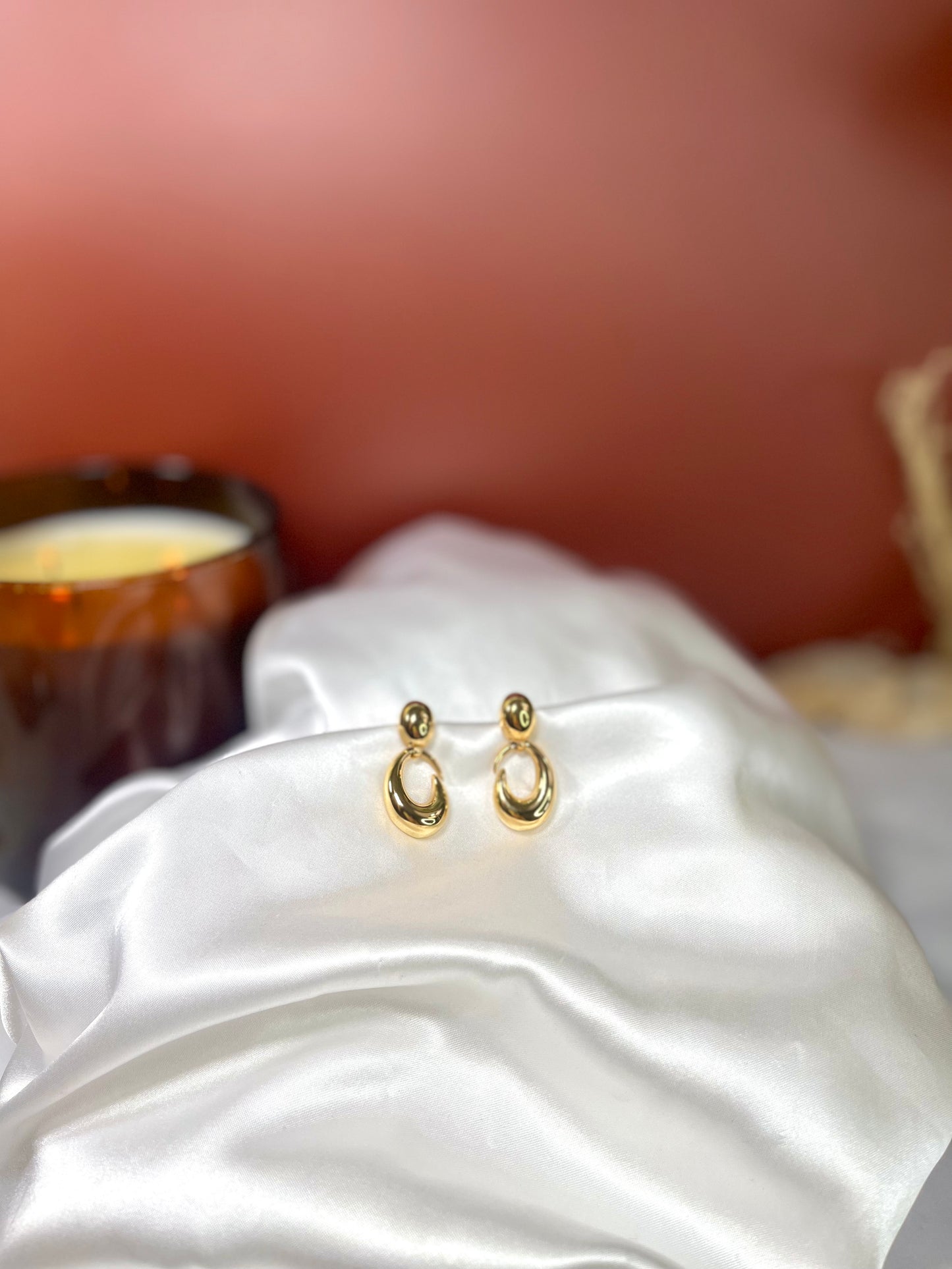 Aperol Earrings