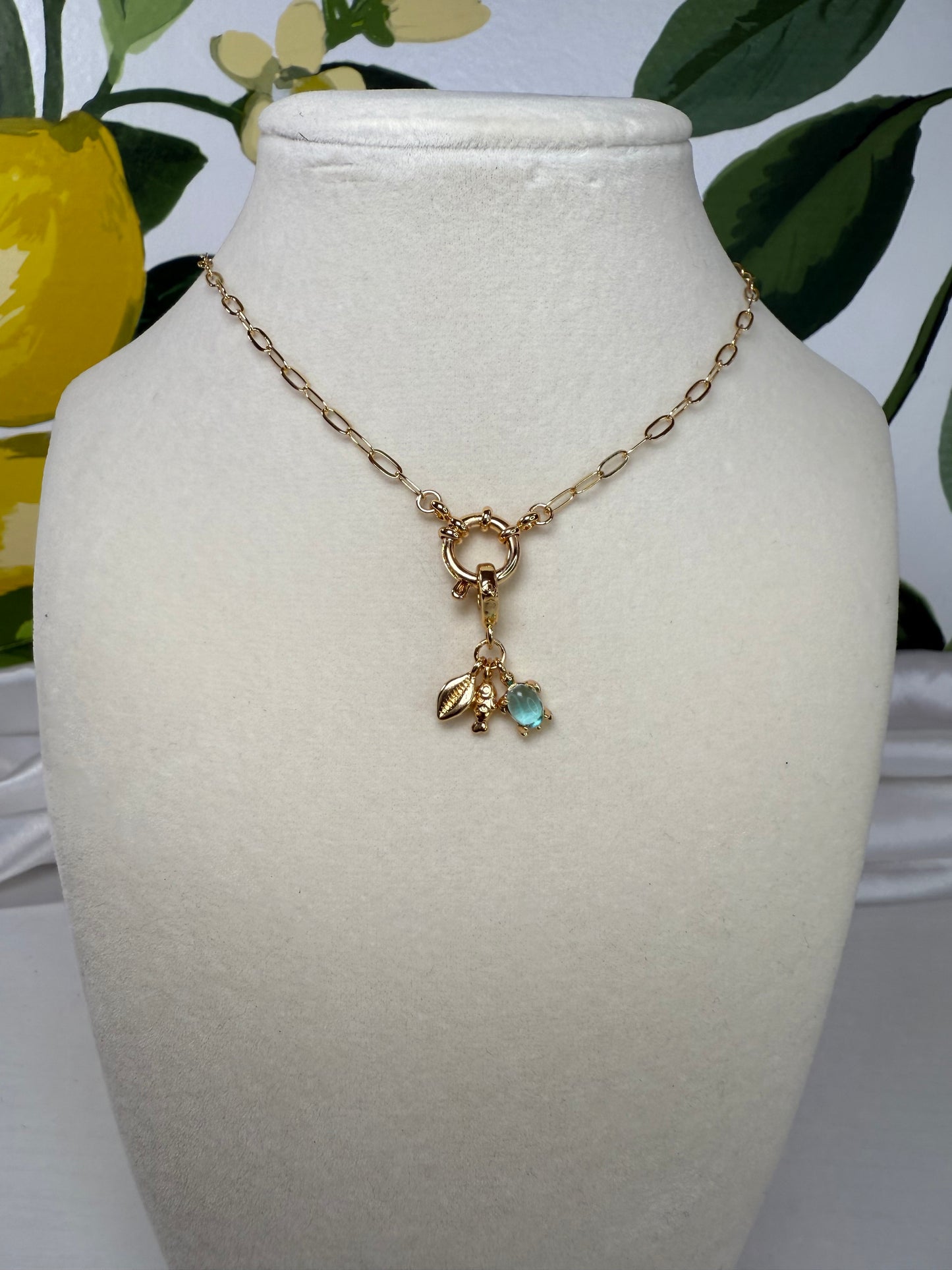 Lemon Charm Necklace