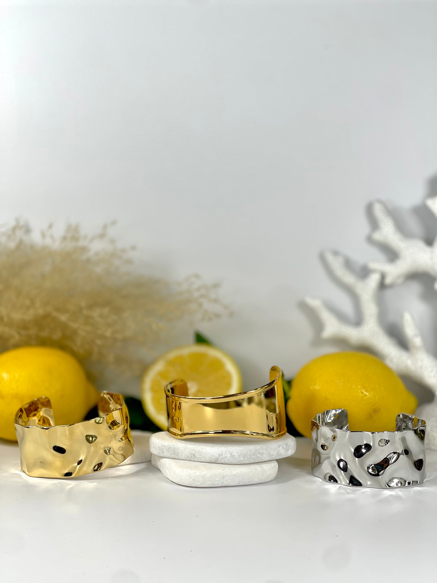 Champagne Beach Cuffs