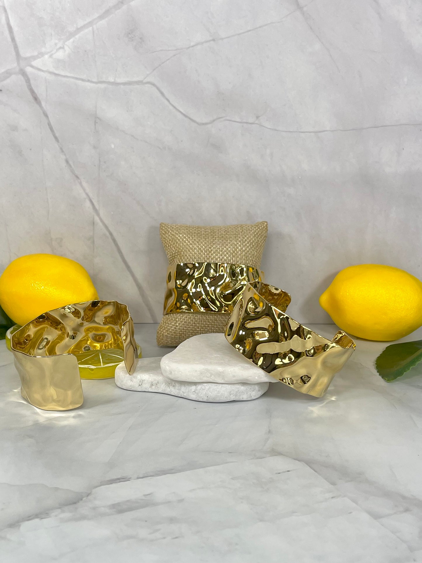 Champagne Beach Cuffs