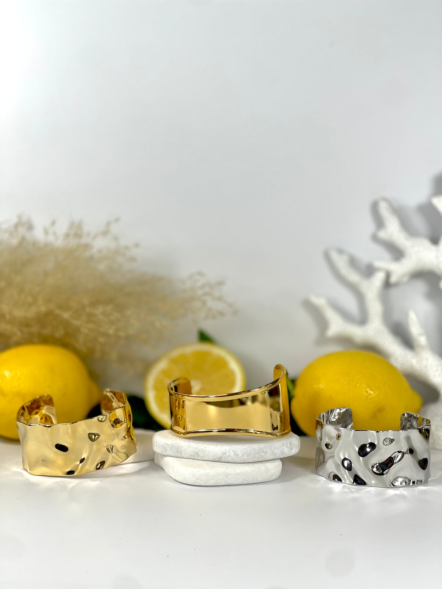 Champagne Beach Cuffs