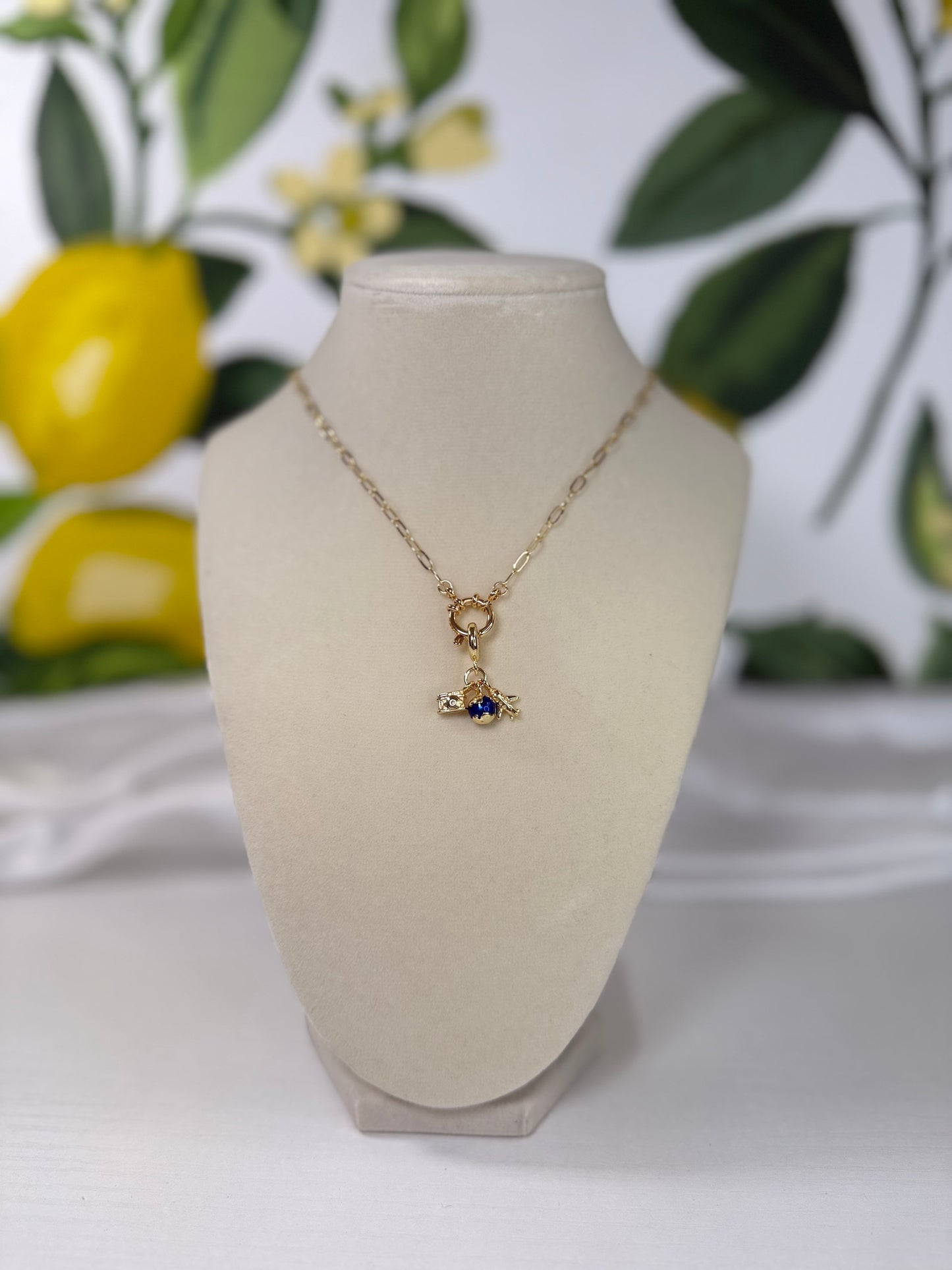Lemon Charm Necklace