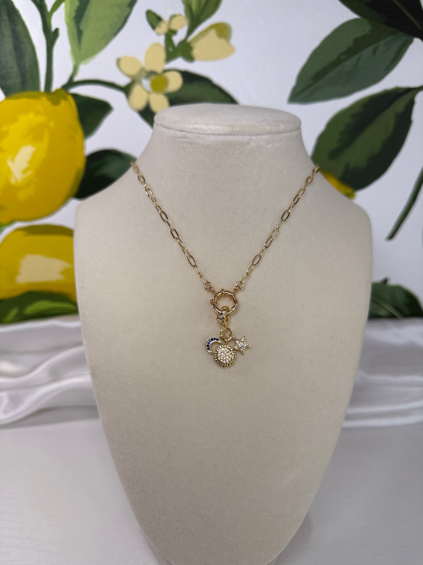 Lemon Charm Necklace