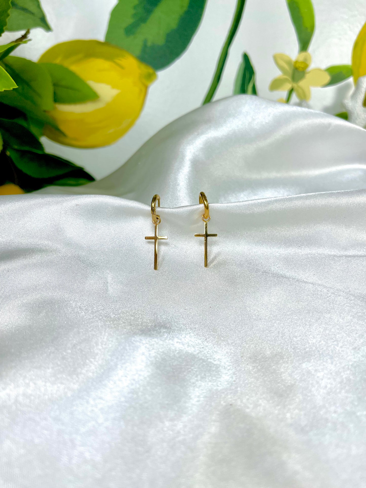 Janeiro Cross Earrings