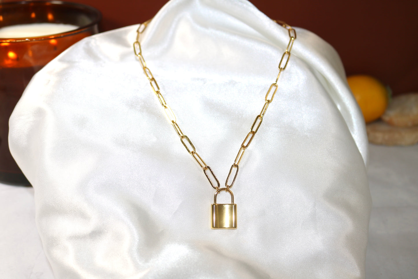 Samantha Lock Necklace