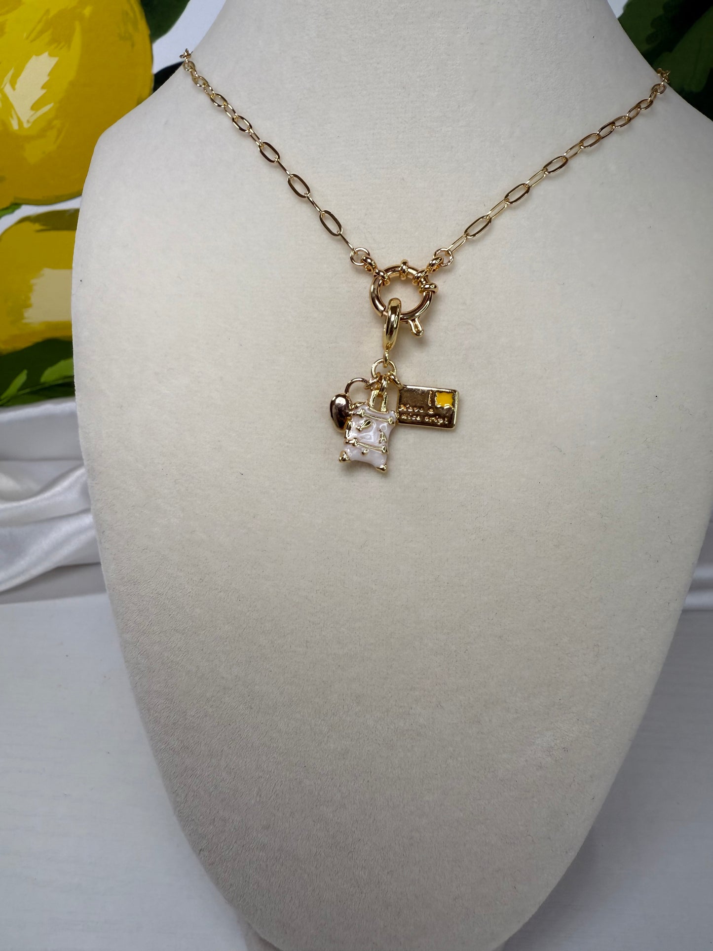 Lemon Charm Necklace
