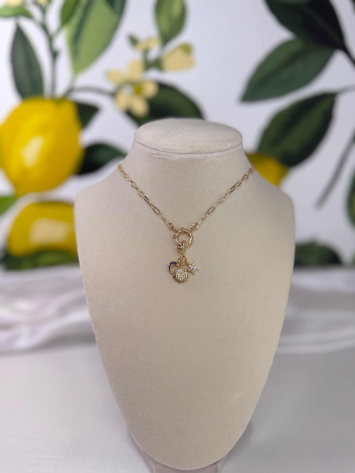 Lemon Charm Necklace
