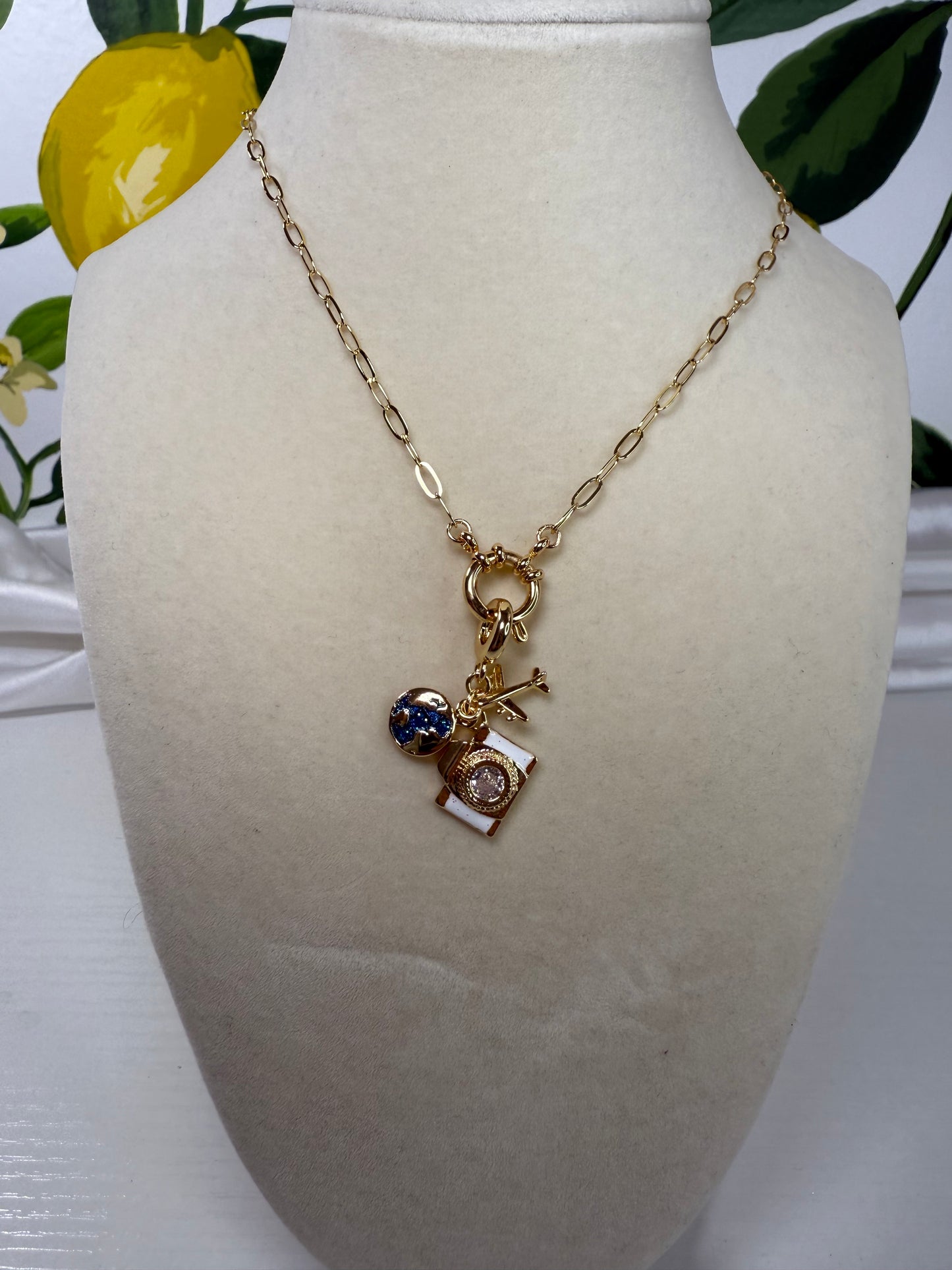 Lemon Charm Necklace