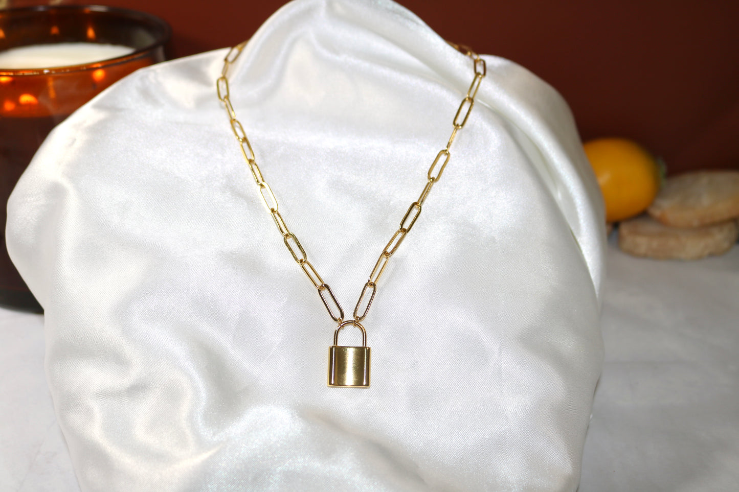 Samantha Lock Necklace