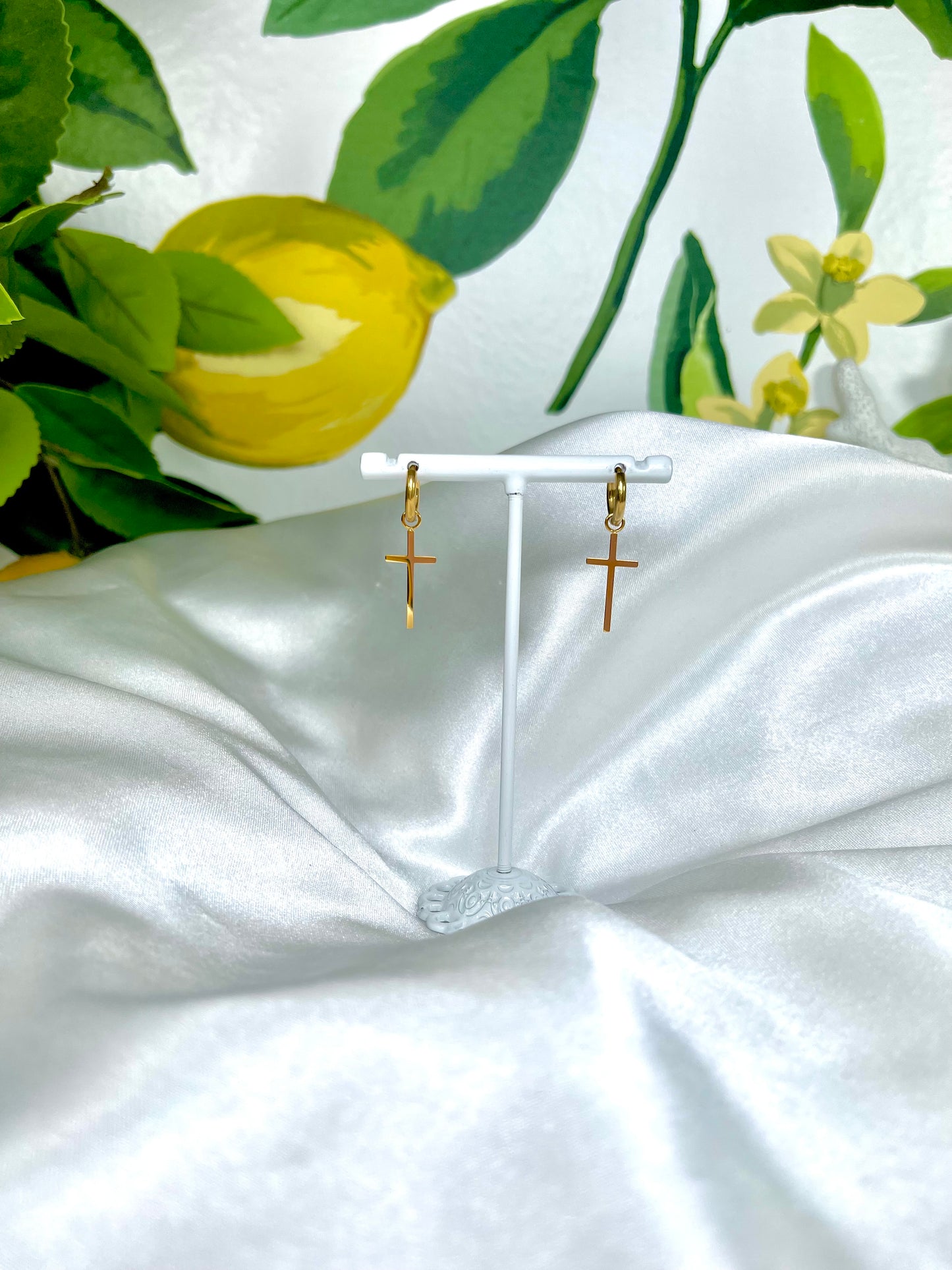 Janeiro Cross Earrings