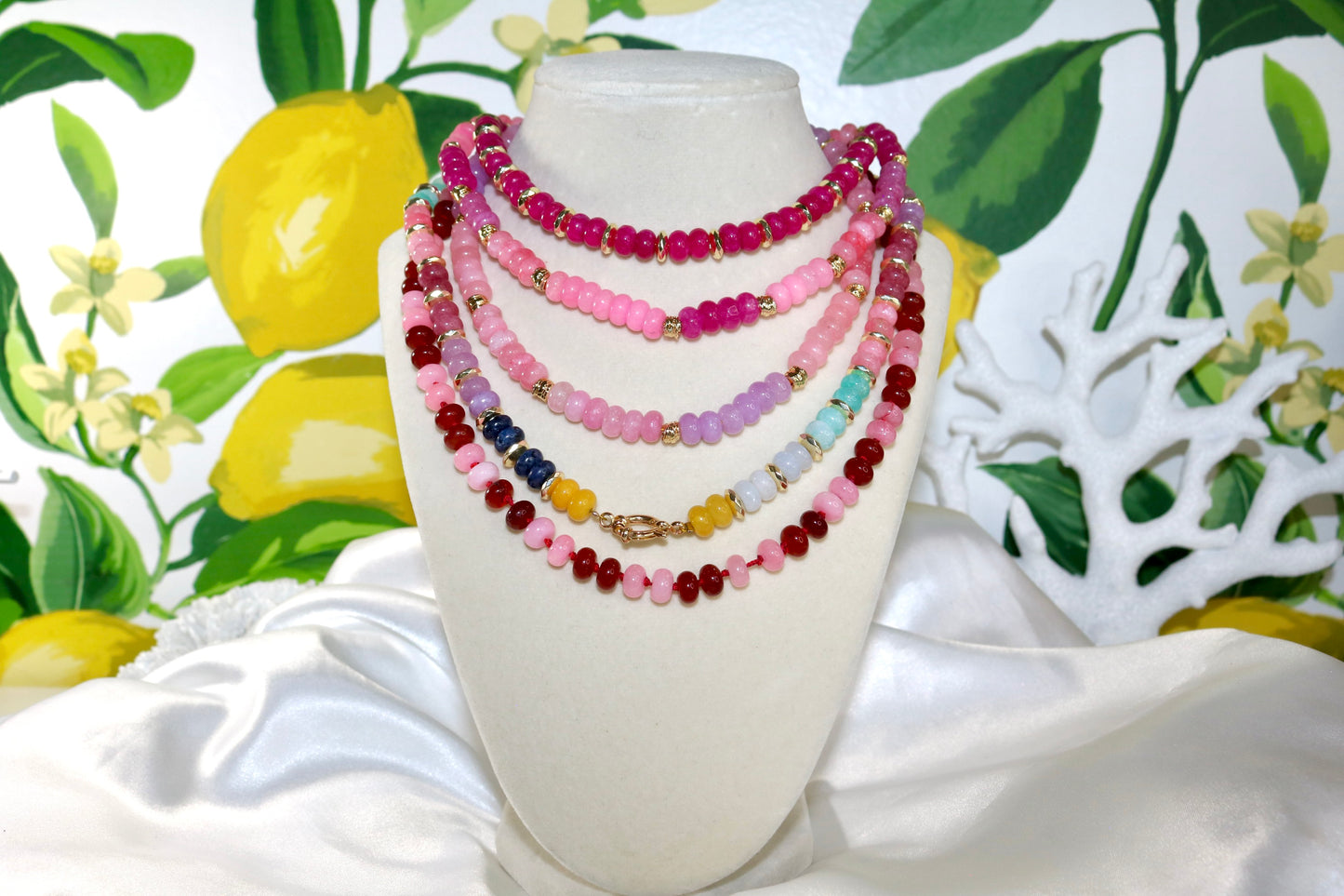 Pink Color Necklaces