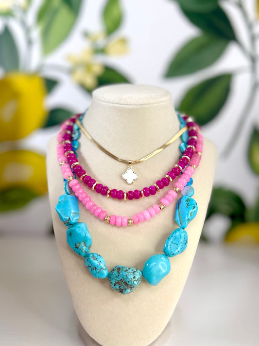 Pink Color Necklaces