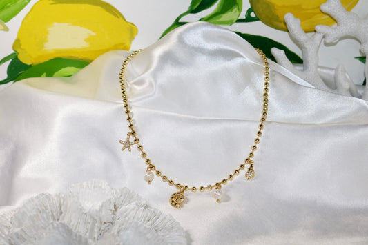 Beach Charm Necklace