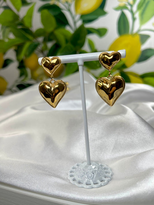 Monsoon Heart Earrings