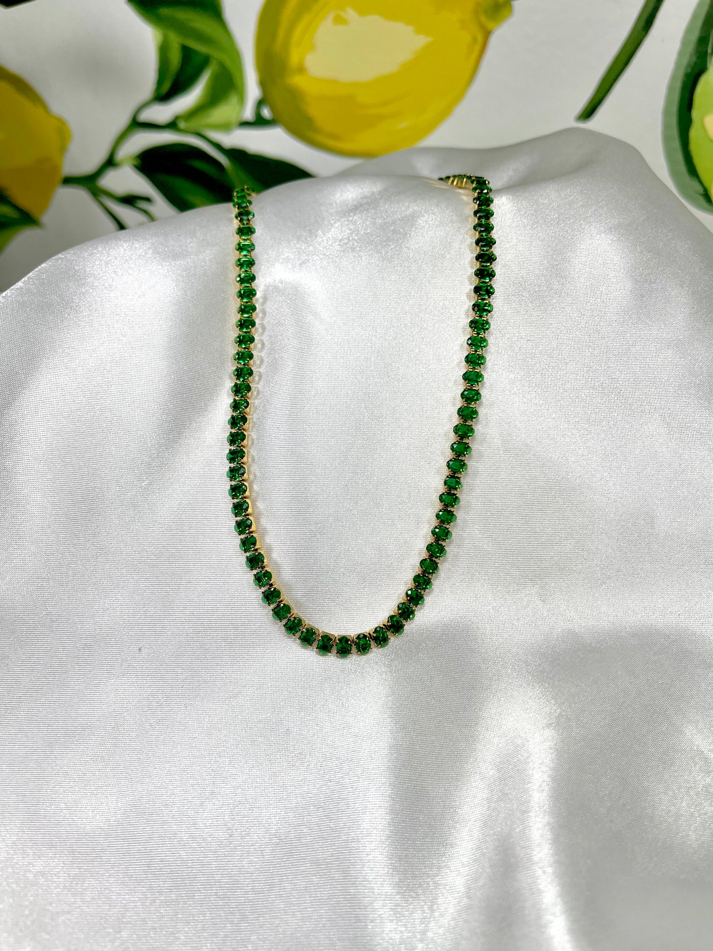 Limoncello Bling Choker