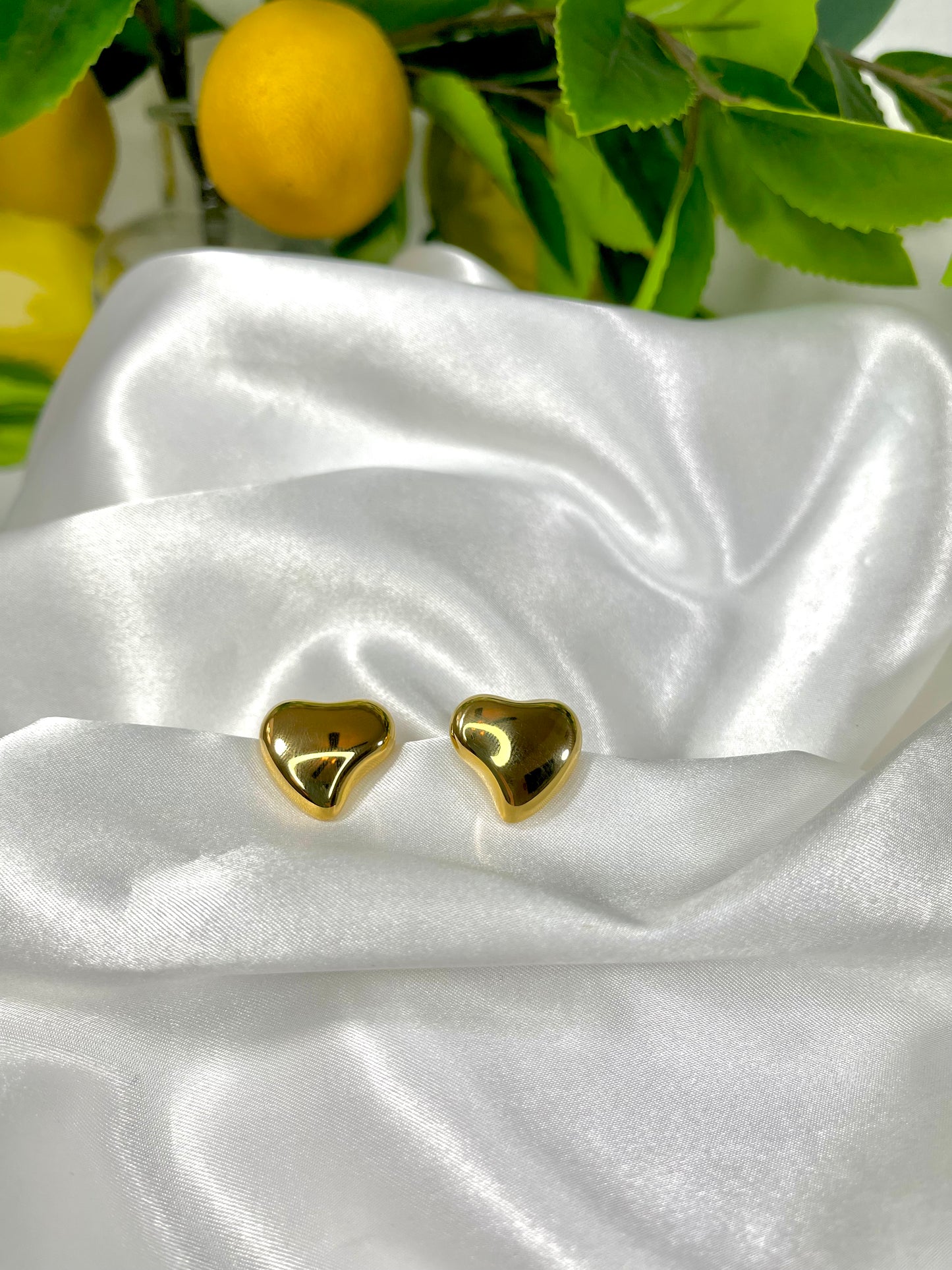 Chunky Heart Studs