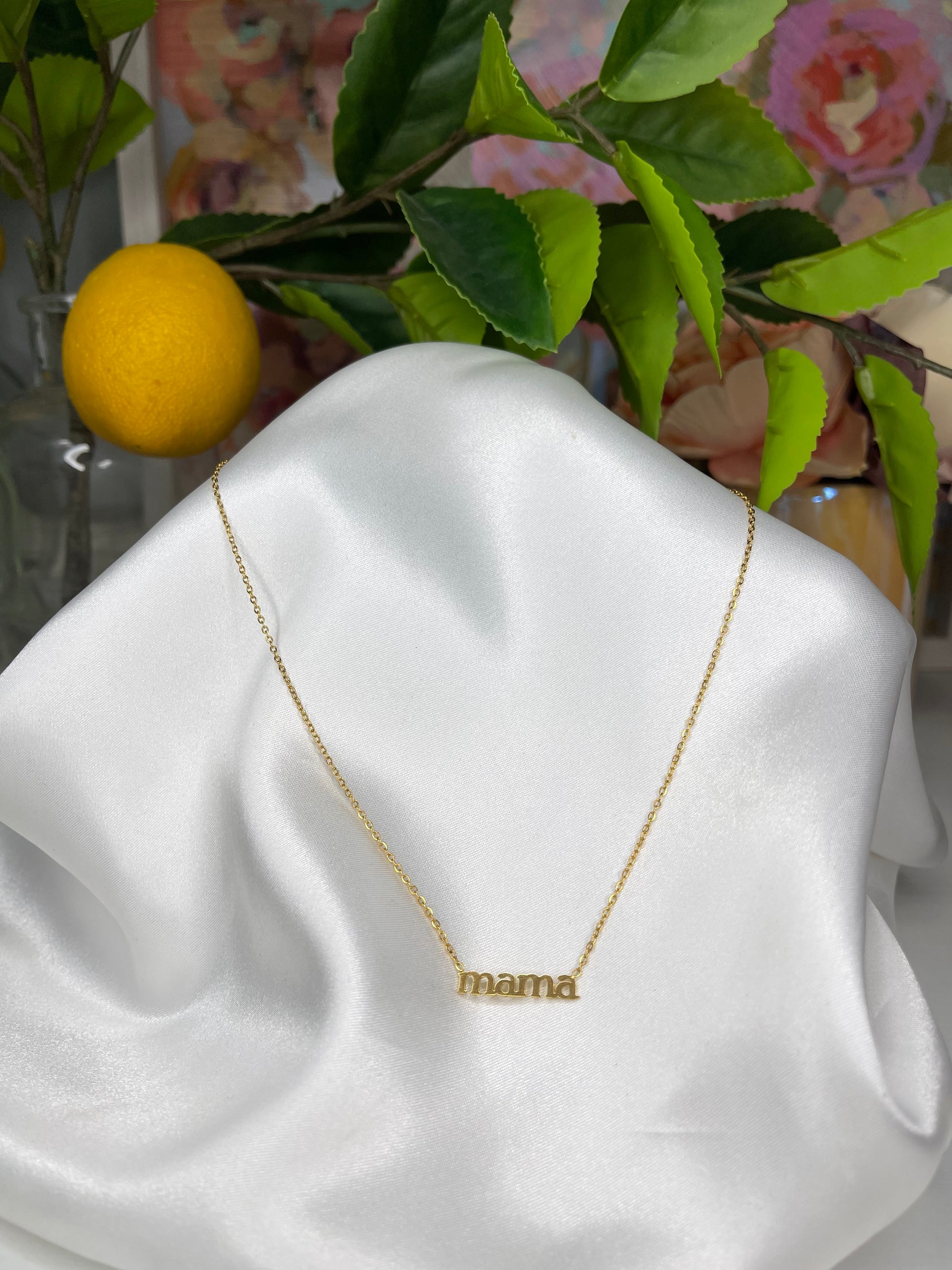 MAMA Necklace - limoncelloaccessories