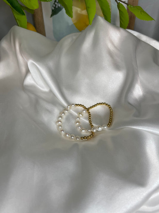 Pearl Rose Bracelet - limoncelloaccessories