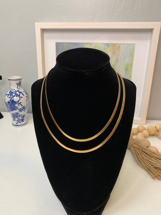 Gold Capri Neckalce - limoncelloaccessories