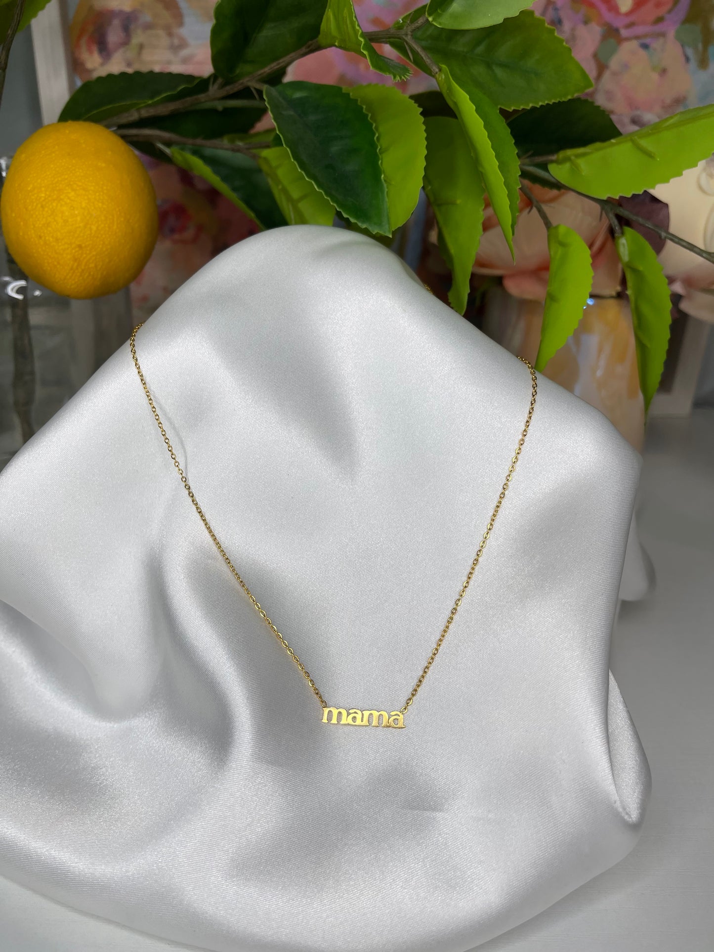 MAMA Necklace - limoncelloaccessories