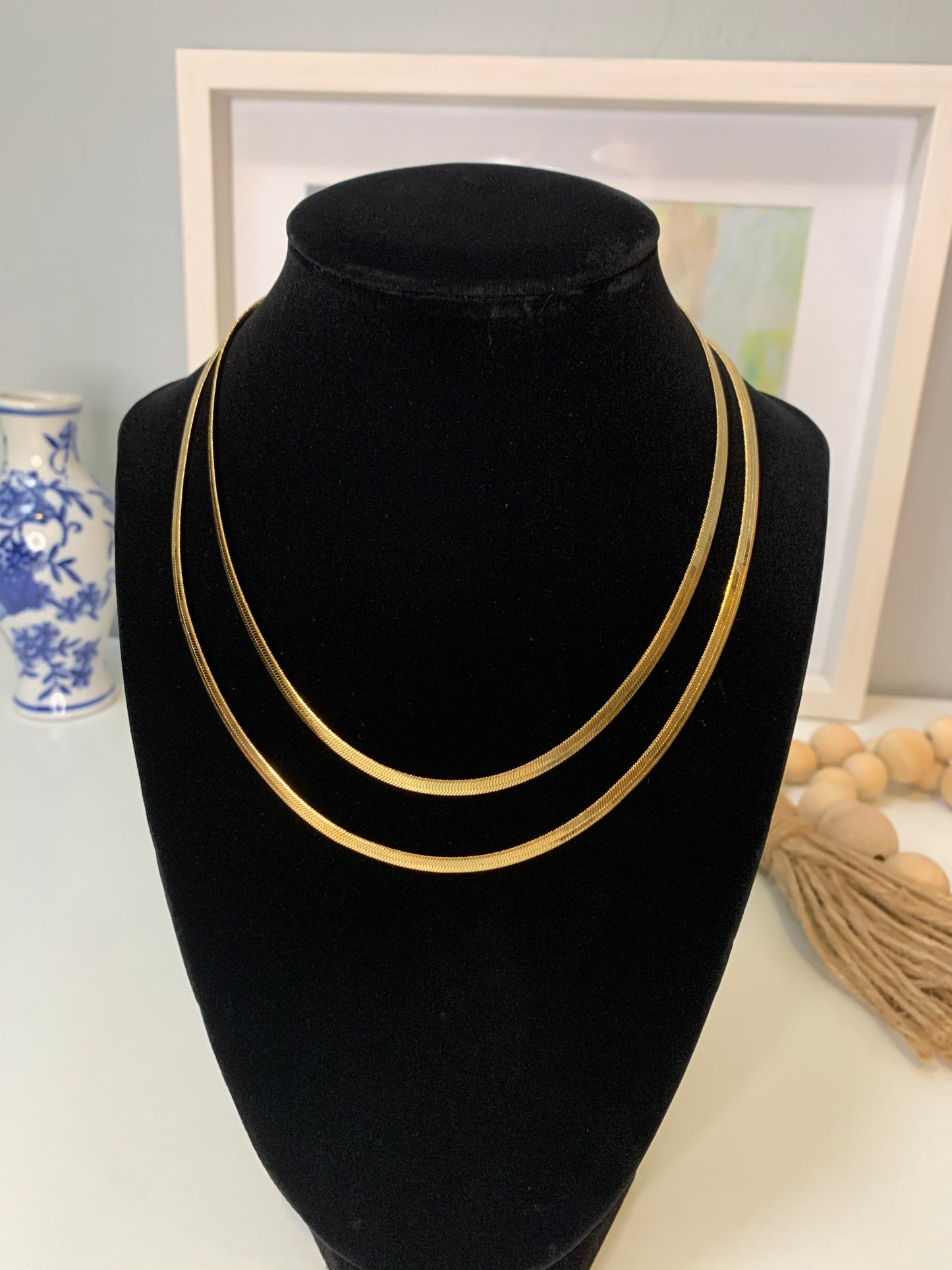 Gold Capri Neckalce - limoncelloaccessories