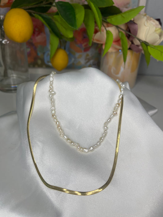 Elizabeth Pearl Layer - limoncelloaccessories