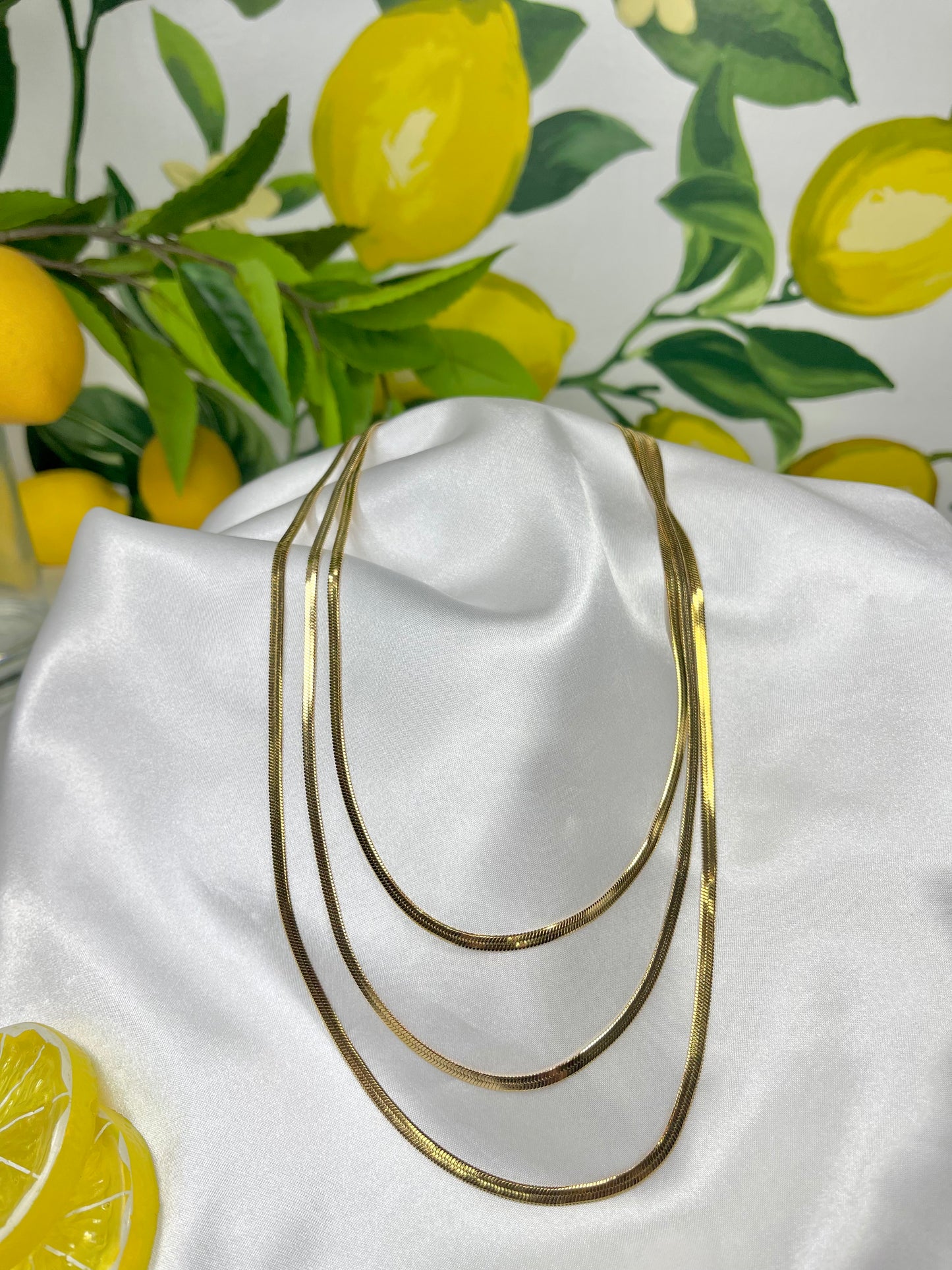 Triple Capri Necklace