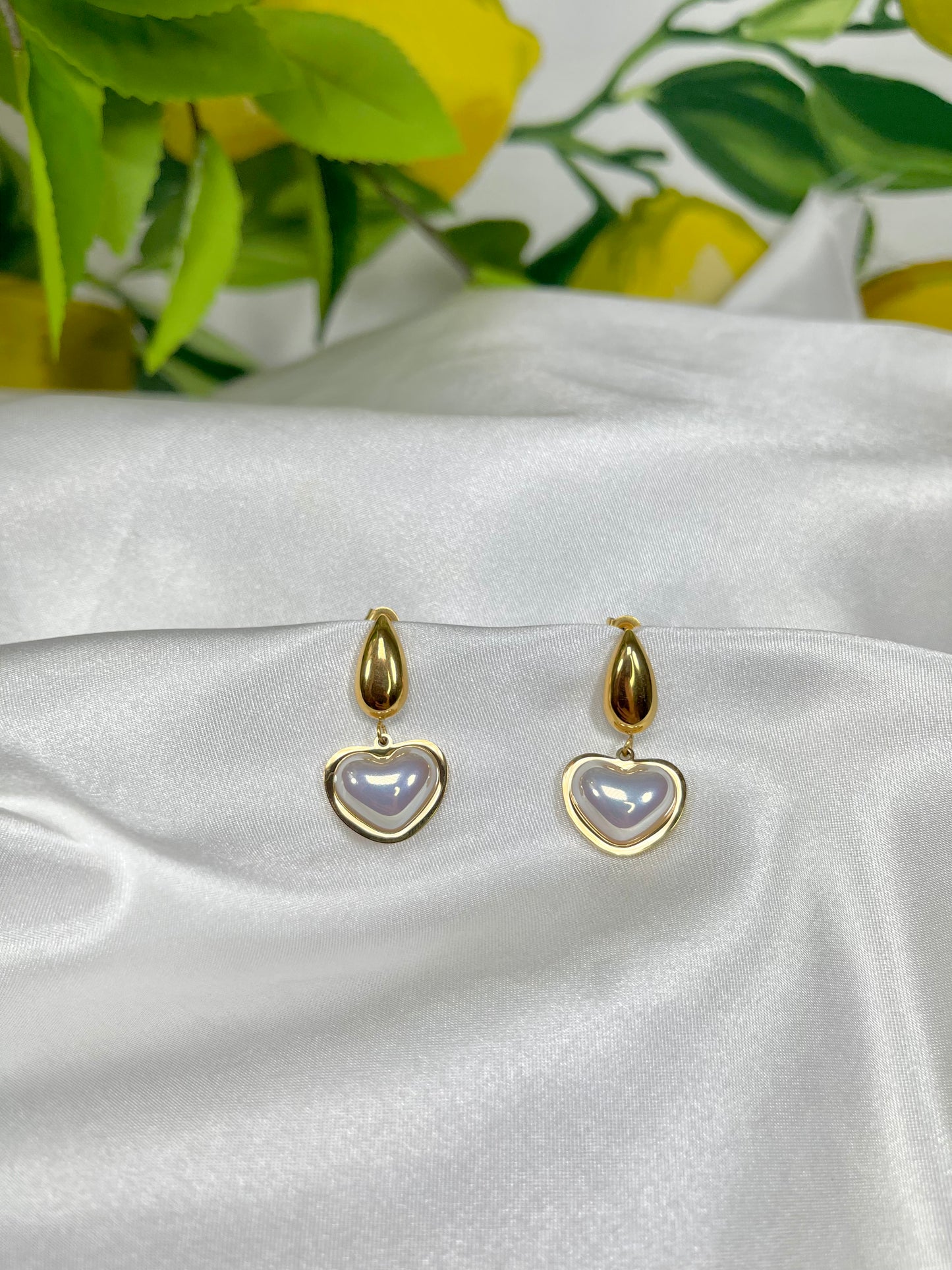 Lucia Heart Earrings