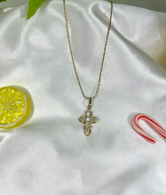 Mia Cross Necklace